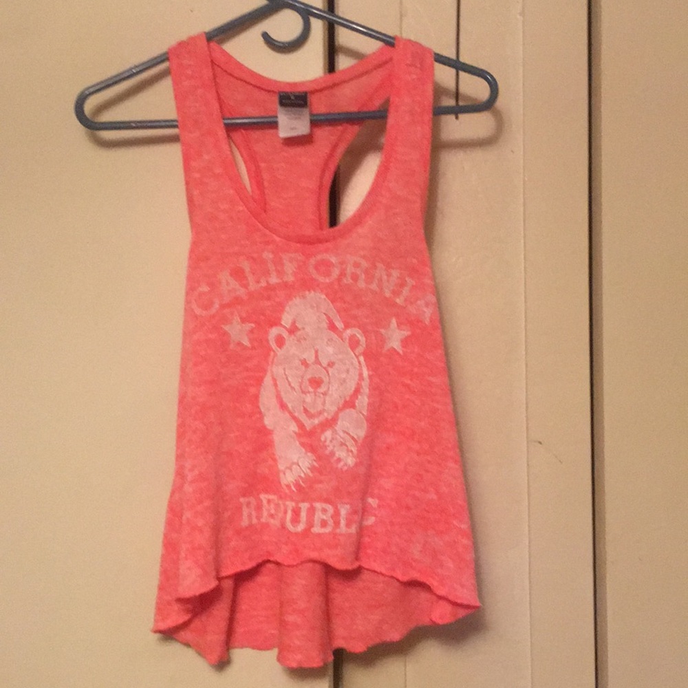 Coral California Republic tank top
